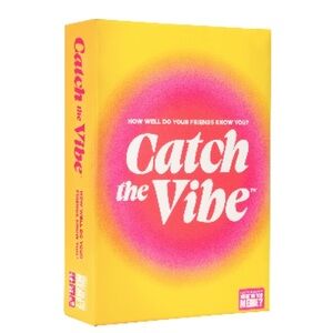 Catch The Vibe Party Game - Yellow Box